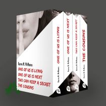 Vier Bnde im Taschenbuch-Schuber: One of us is lying, One of us is next, Two can keep a secret, The Cousins