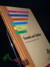 Formeln und Tabellen f�r die Sekundarstufen I und II / Paetec, Gesellschaft f�r Bildung und Technik mbH
