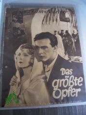 Nummer 1102, 1929, Das grte Opfer