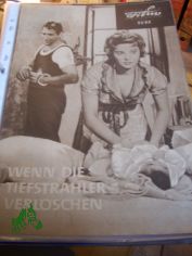 Nr. 43/62 Wenn die Tiefstrahler verl�schen