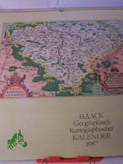 Haack Geographisch Kartographischer Kalender 1987