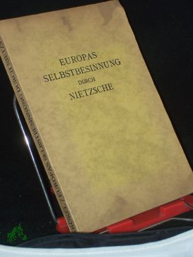 Der kranke Nietzsche : Briefe seiner Mutter an Franz Overbeck / Franziska Nietzsche. Hrsg. von Erich F. Podach - Nietzsche, Franziska, Podach, Erich F. (Hrsg.), Overbeck, Franz