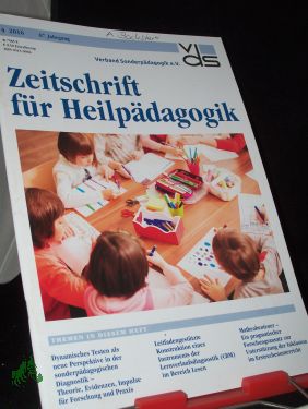 4/2016 - Zeitschrift für Heilpädagogik