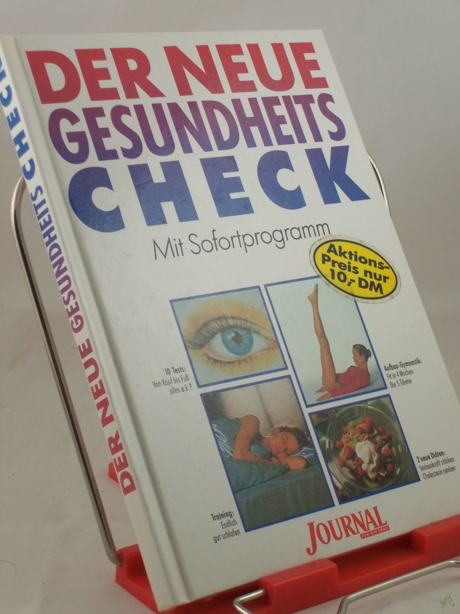 Product image 1 of the product “Der neue Gesundheitscheck : mit Sofortprogramm / Red.: Geert Zebothsen. Texte: Lilli Bock... ”