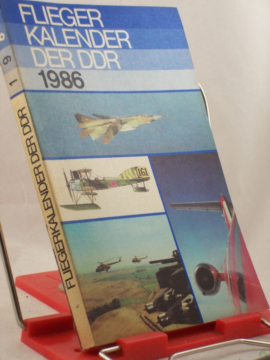 Product image 1 of the product “Flieger Kalender der DDR 1986 ”