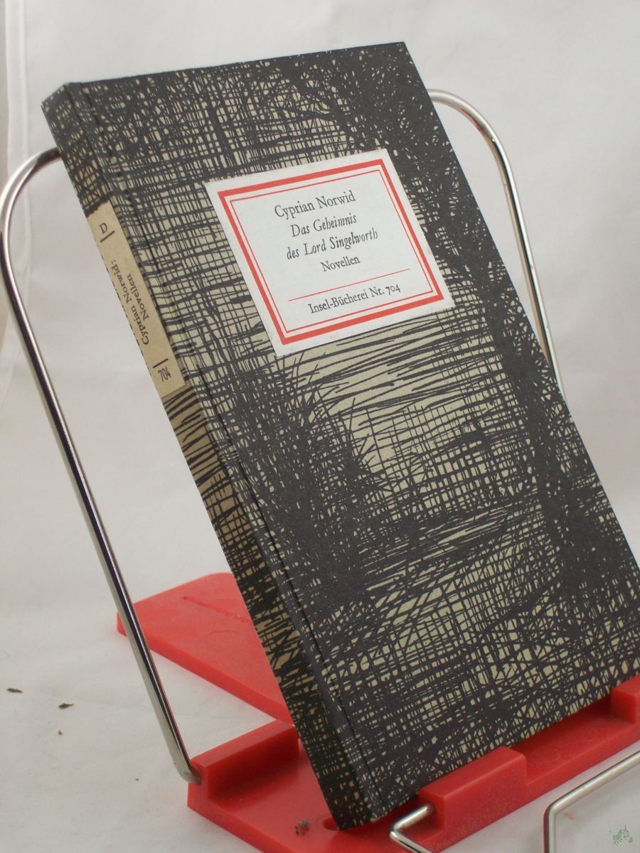 Artikelbild 1 des Artikels “Das Geheimnis des Lord Singelworth : Novellen / Cyprian Norwid. Hrsg. u. aus d. Poln. übertr. von Henryk Bereska “