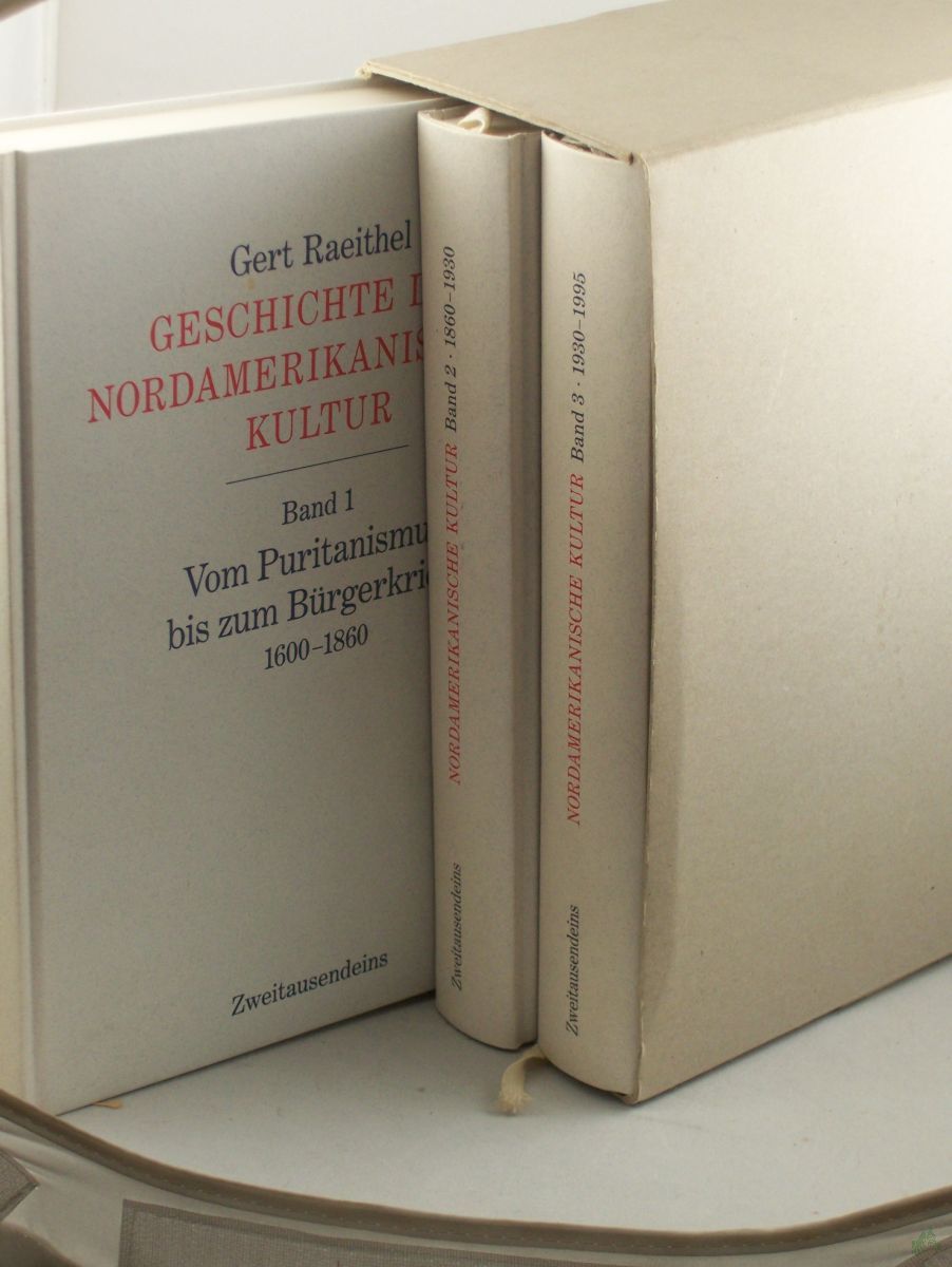 Product image 1 of the product “Geschichte der nordamerikanischen Kultur, 3 Bände im Schuber ”