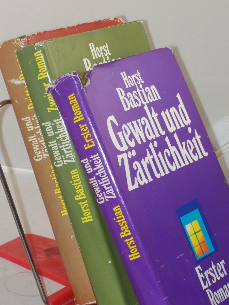 Artikelbild 1 des Artikels “Gewalt und Zärtlichkeit / Horst Bastian , 3 Bände “