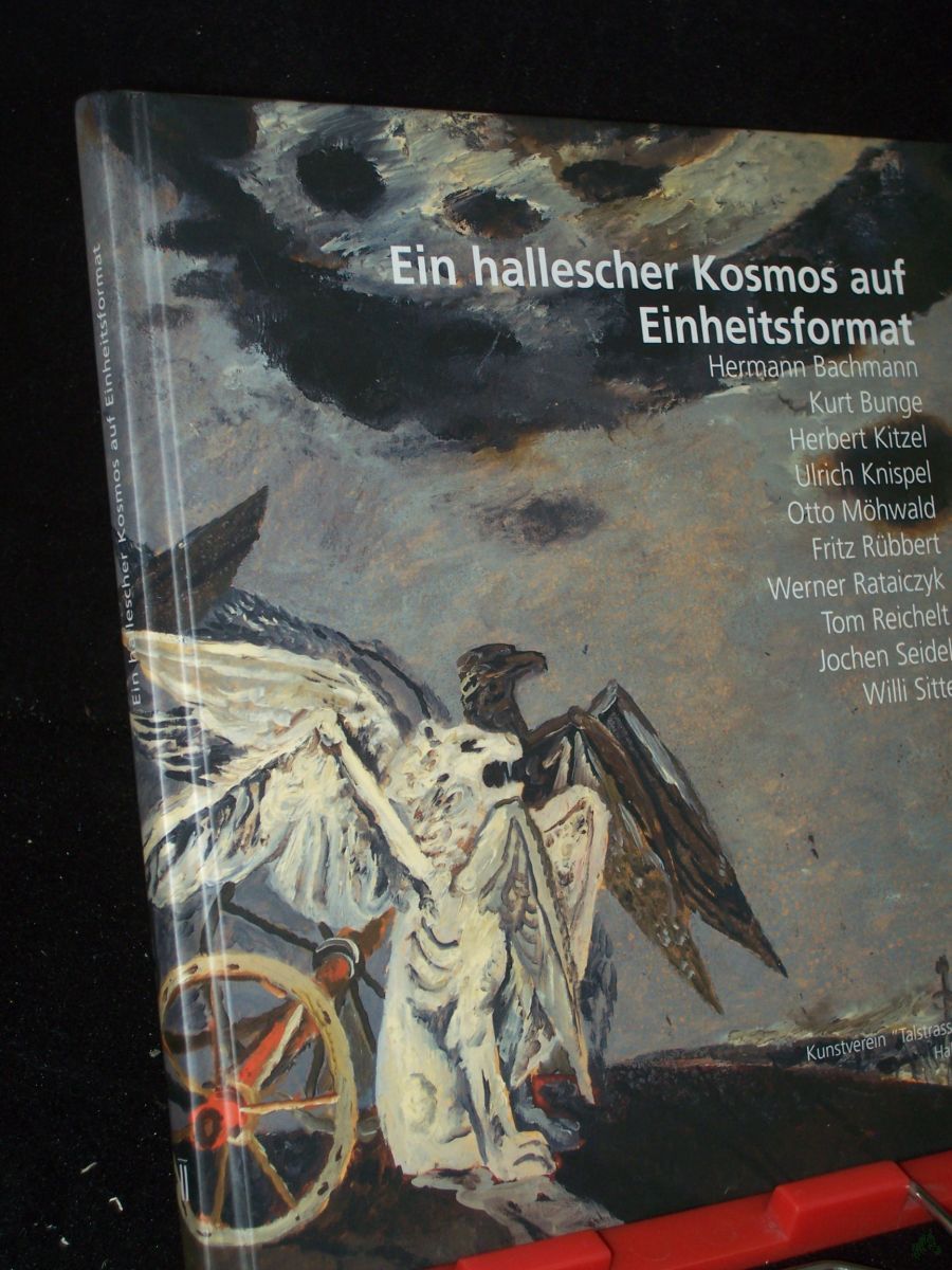 Artikelbild 1 des Artikels “Ein hallescher Kosmos auf Einheitsformat : Malerei auf Henningkarton ; Hermann Bachmann... ; [erscheint zur gleichnamigen Ausstellung, Kunstverein 