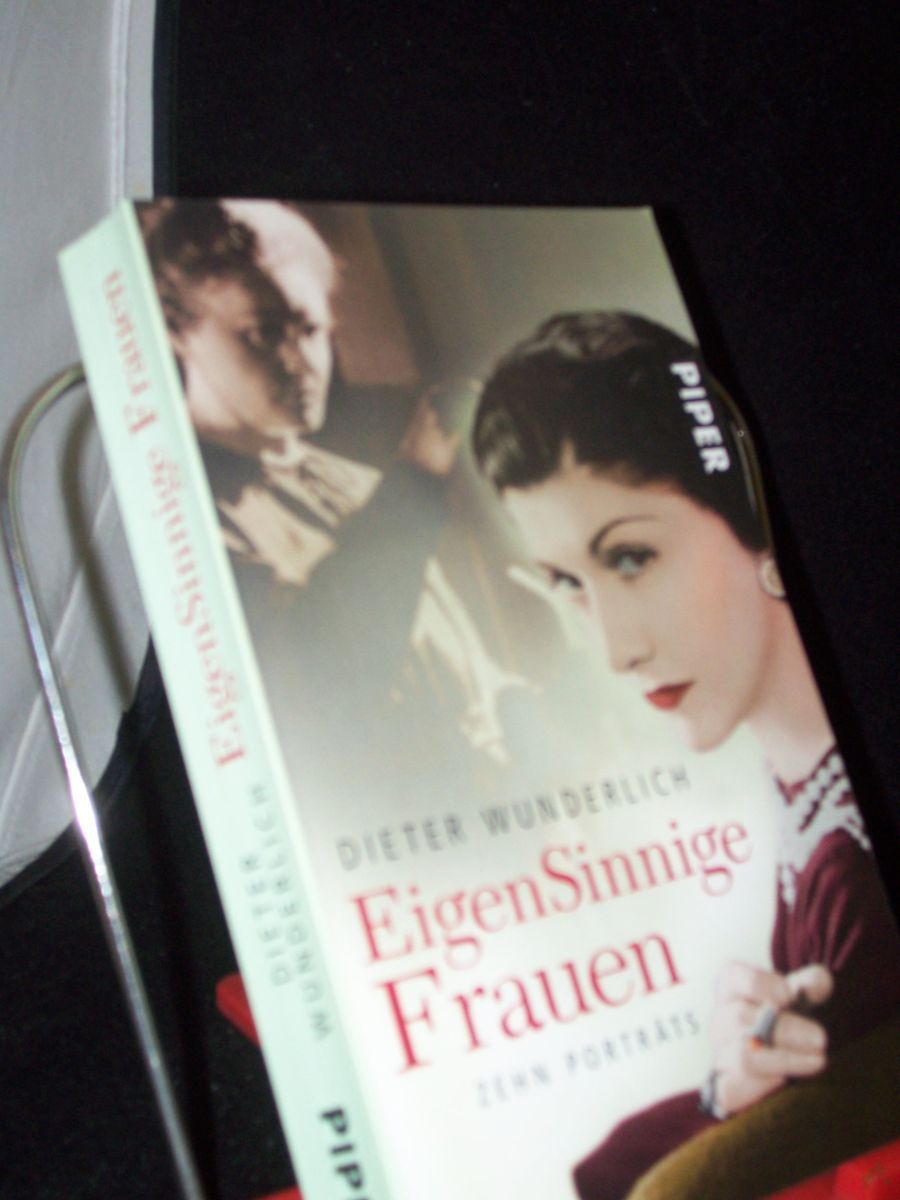 Artikelbild 1 des Artikels “EigenSinnige Frauen : zehn Porträts / Dieter Wunderlich “