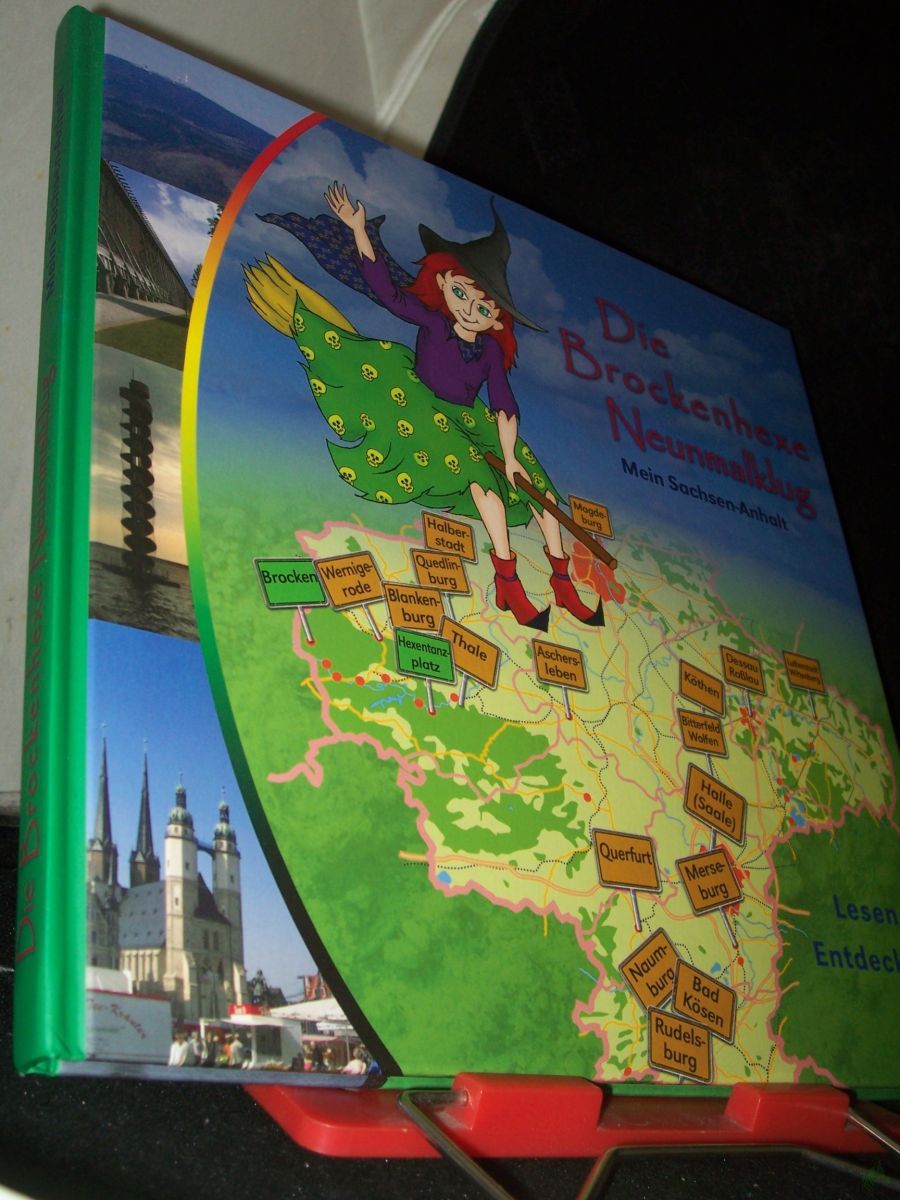 Artikelbild 1 des Artikels “Die Brockenhexe Neunmalklug : mein Sachsen-Anhalt ; lesen & entdecken / [Hrsg.: Kinder-Jugend-Schreibring e.V.]. Christina Seidel “