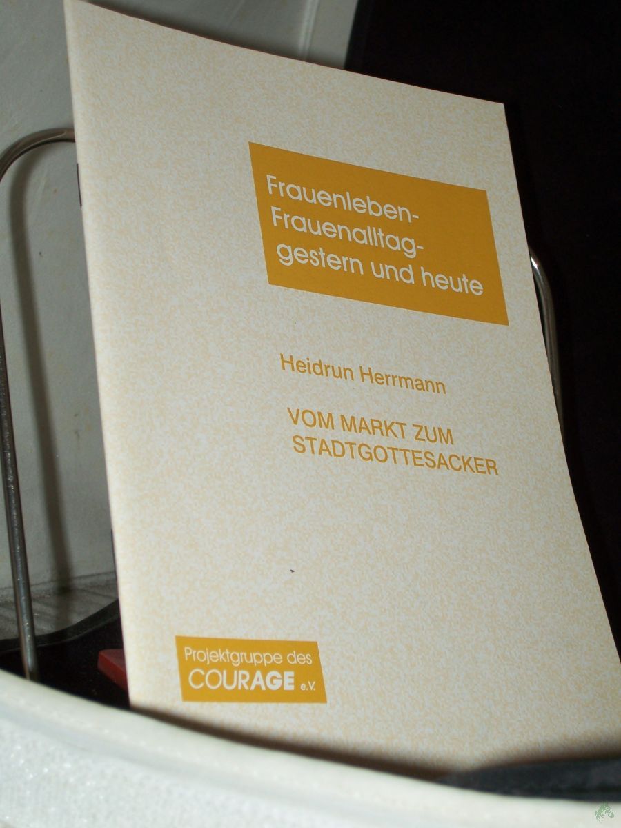 Product image 1 of the product “Vom Markt zum Stadtgottesacker , Teil 1, Rundgänge ”