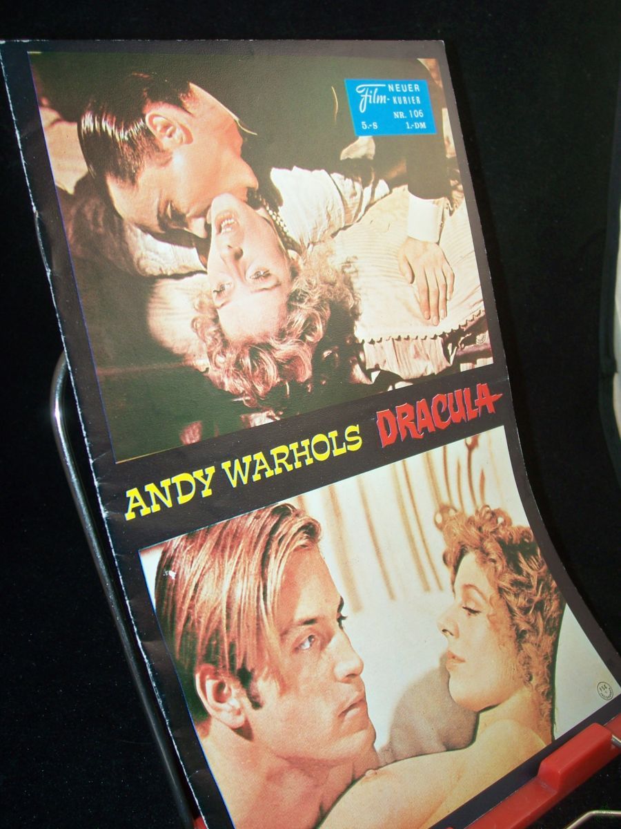 Artikelbild 1 des Artikels “Nr. 106, Juni Folge 1974, Andy Warhols Dracula “