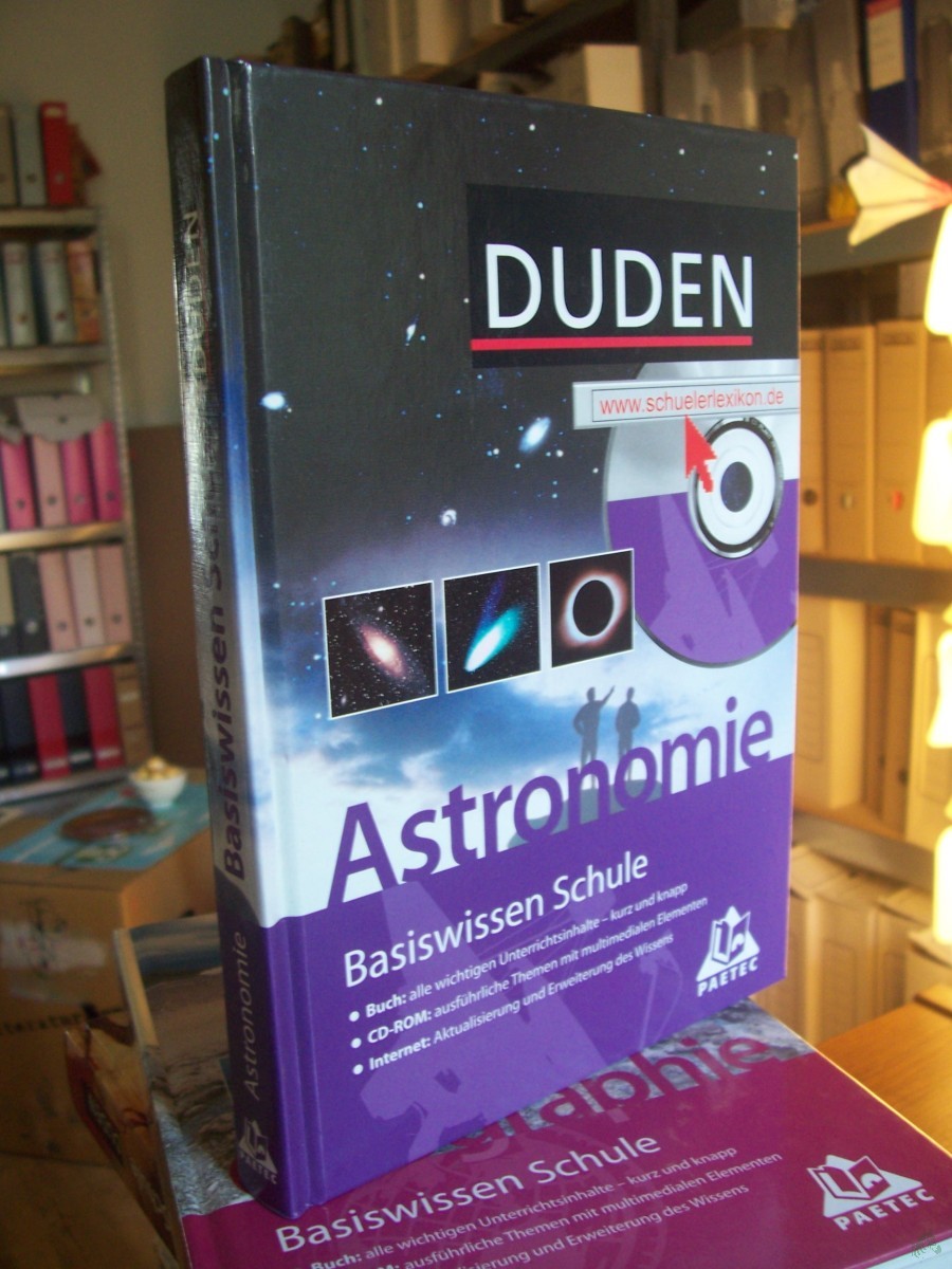 Artikelbild 1 des Artikels “Duden, Basiswissen Schule||||Teil: Astronomie / [Hrsg. Dieter B. Herrmann ; Oliver Schwarz. Autoren Dieter B. Herrmann ; Oliver Schwarz] “