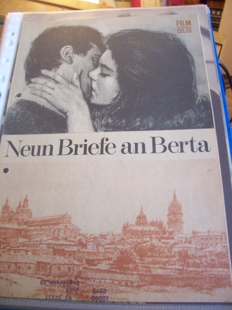 Artikelbild 1 des Artikels “Nr. 33/69 Neun Briefe an Berta “