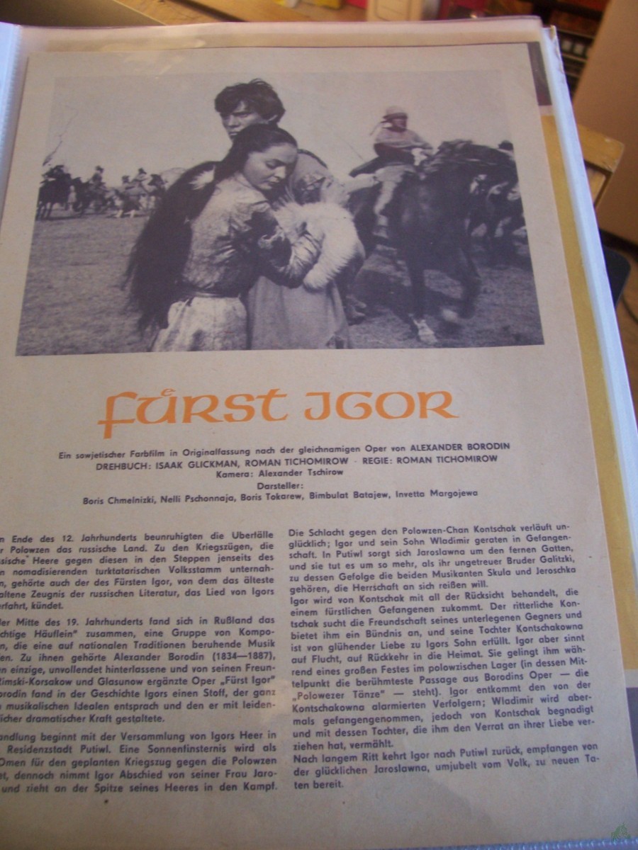 Artikelbild 1 des Artikels “Fürst Igor “
