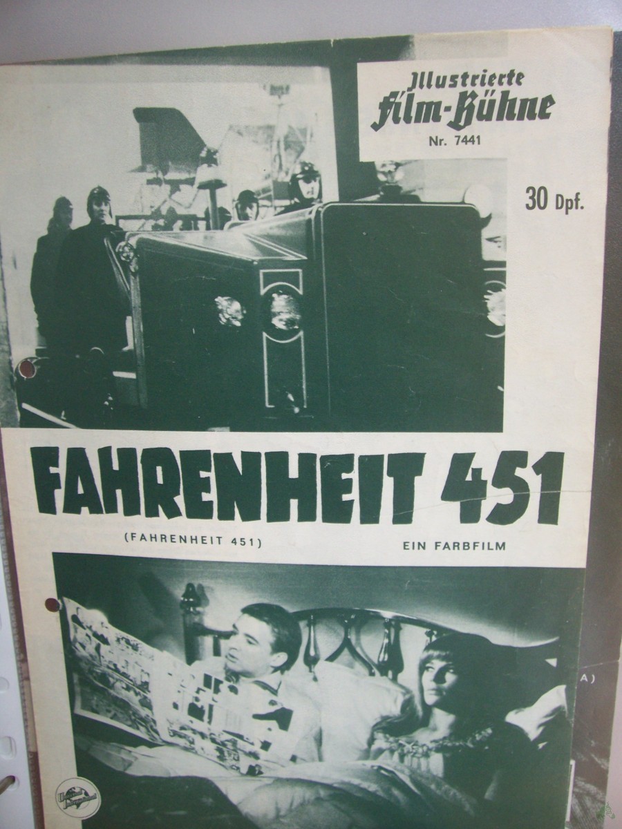 Artikelbild 1 des Artikels “Nr. 7441 Fahrenheit 451 “