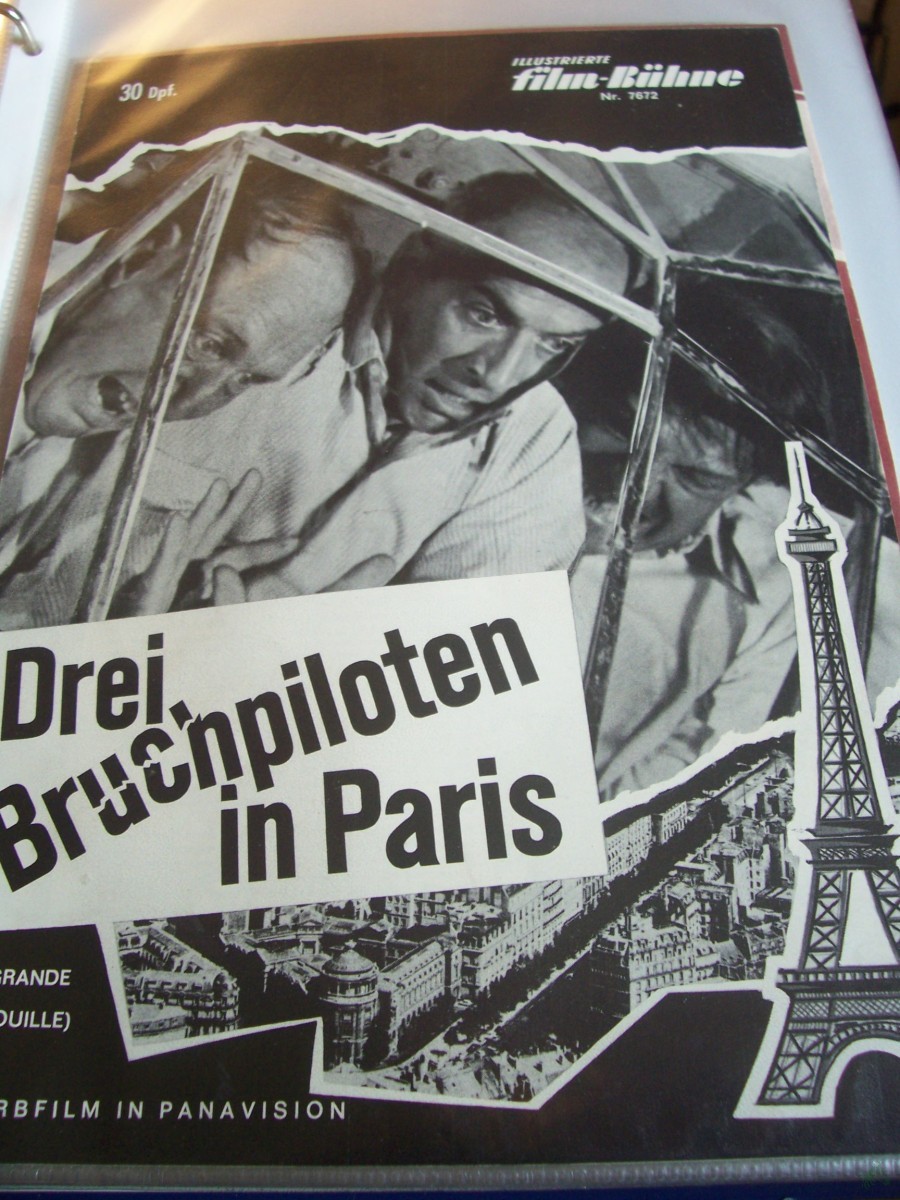 Artikelbild 1 des Artikels “Nr. 7672 Drei Bruchpiloten in Paris “