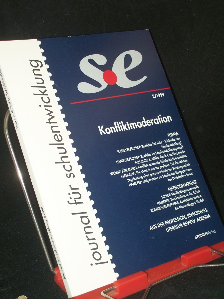 Artikelbild 1 des Artikels “2/1999, Thema: Konfliktmoderation / [Red.: Bianca Ender] “