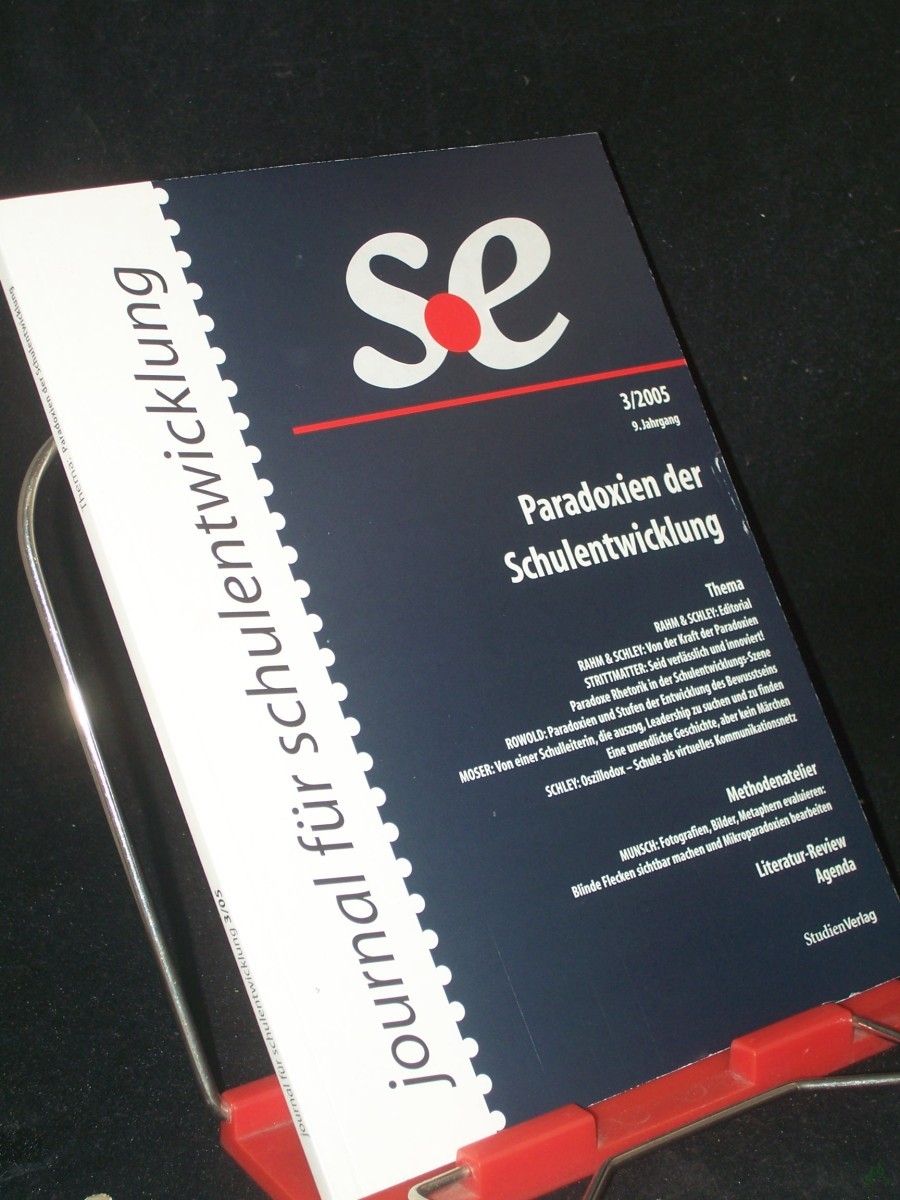 Artikelbild 1 des Artikels “3/2005, Thema: Paradoxien der Schulentwicklung “