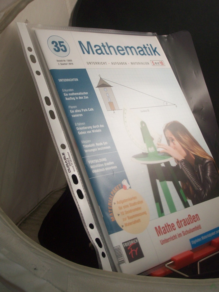Artikelbild 1 des Artikels “35/2016 Mathe draußen. Unterricht im Schulumfeld “