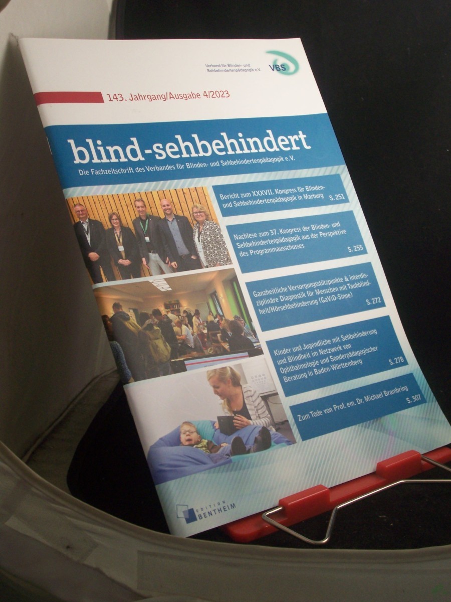 Artikelbild 1 des Artikels “blind- sehbehindert, 4/2023 “