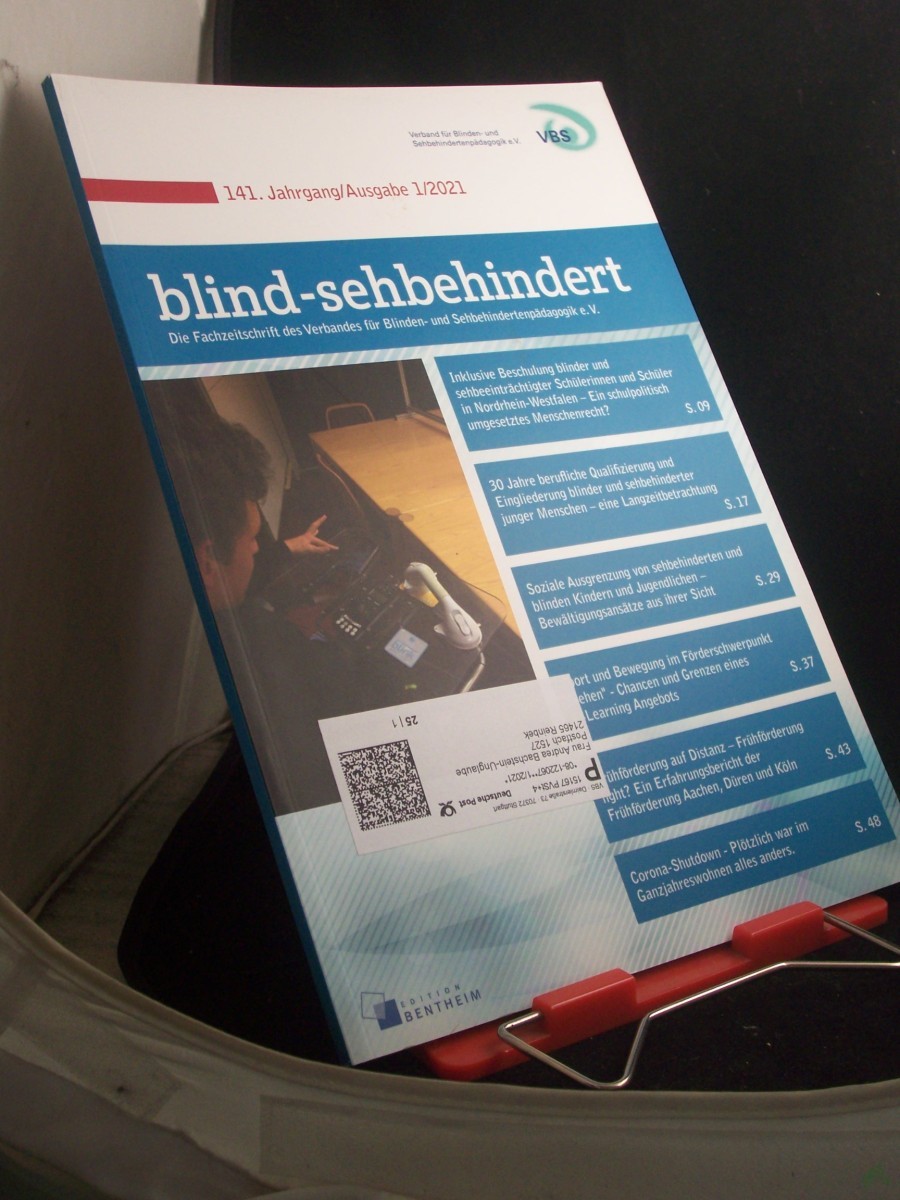 Artikelbild 1 des Artikels “blind- sehbehindert, 1/2021 “
