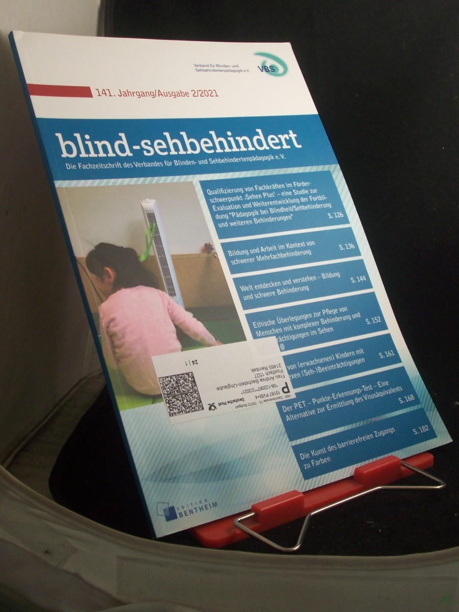 Artikelbild 1 des Artikels “blind- sehbehindert, 2/2021 “