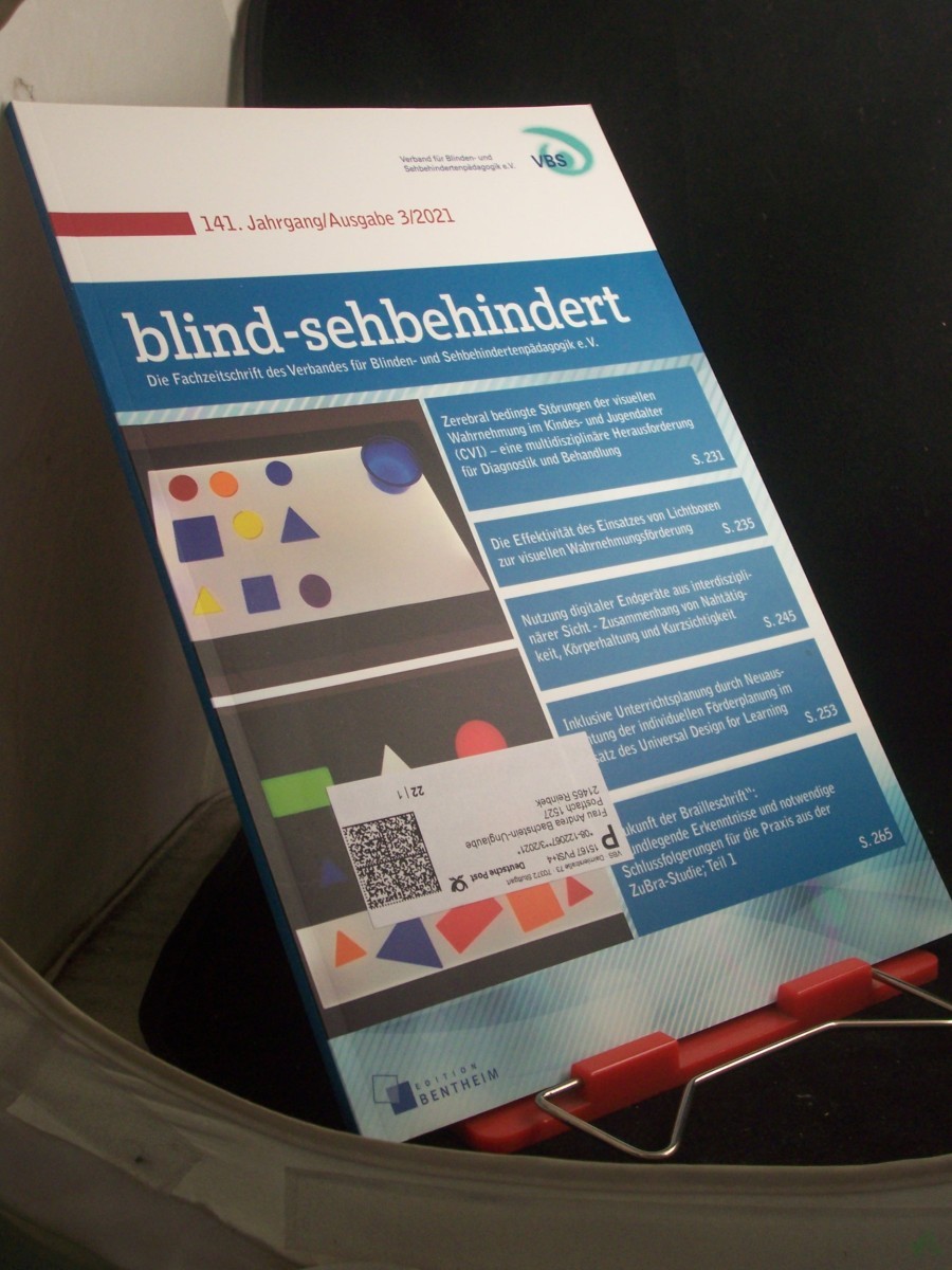 Artikelbild 1 des Artikels “blind-sehbehindert 3/2021 “