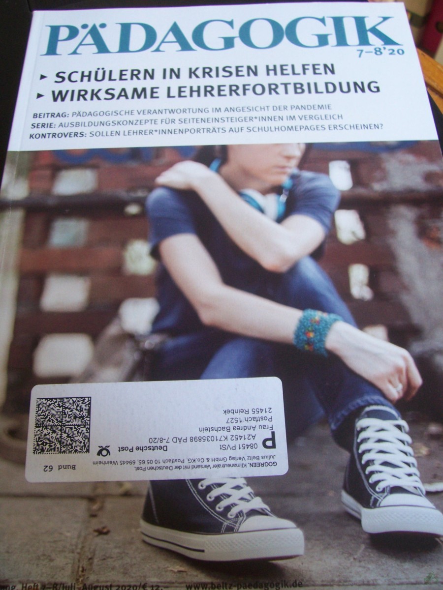 Artikelbild 1 des Artikels “7-8/2020 Schülern in Krisen helfen “
