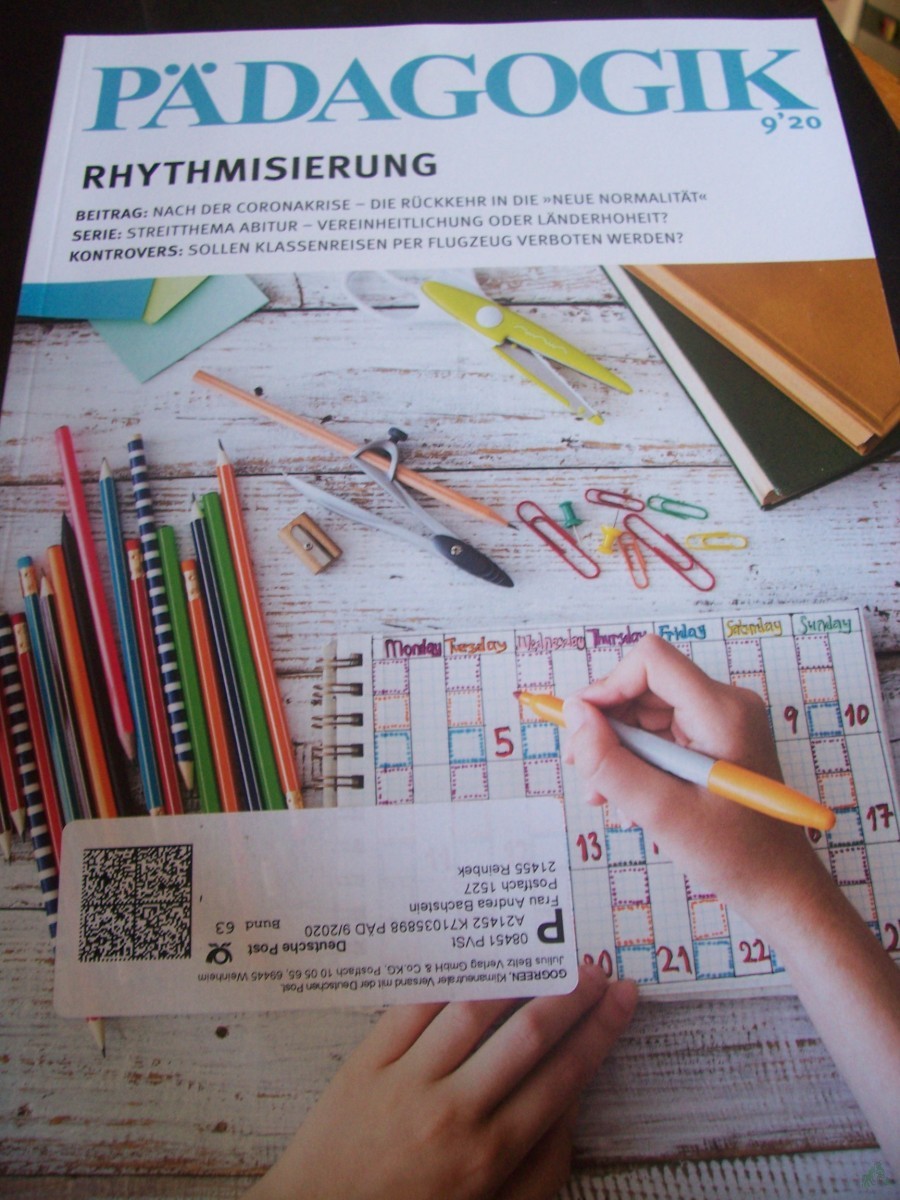 Artikelbild 1 des Artikels “9/2020 Rhythmisierung “