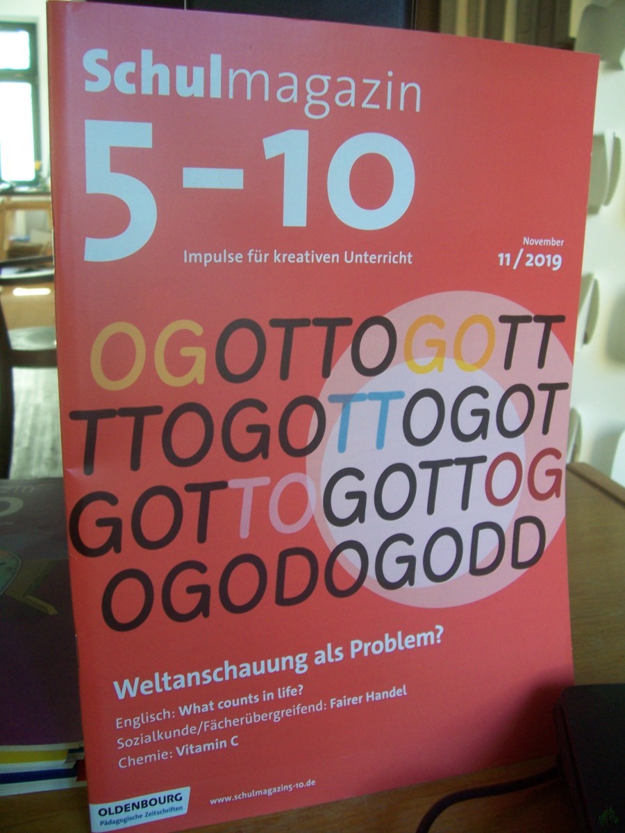 Artikelbild 1 des Artikels “11/2019 Weltanschauung als Problem “