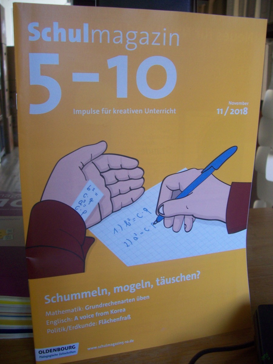 Artikelbild 1 des Artikels “11/2018 Schummeln mogeln täuschen? “