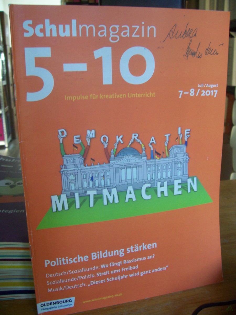 Artikelbild 1 des Artikels “7-8/2017 politische Bildung stärken “