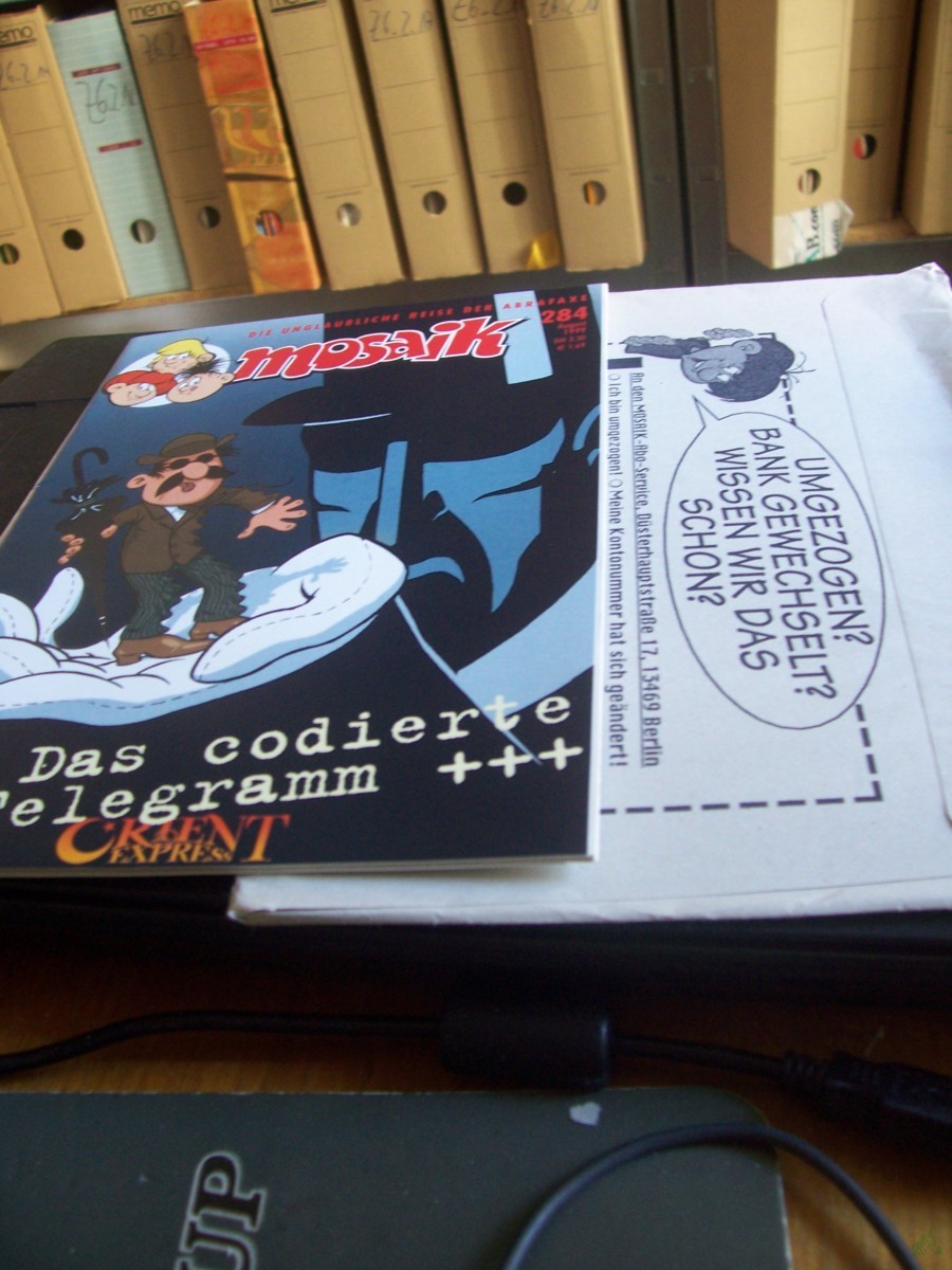 Product image 1 of the product “August 1999, Das codierte Telegramm ”