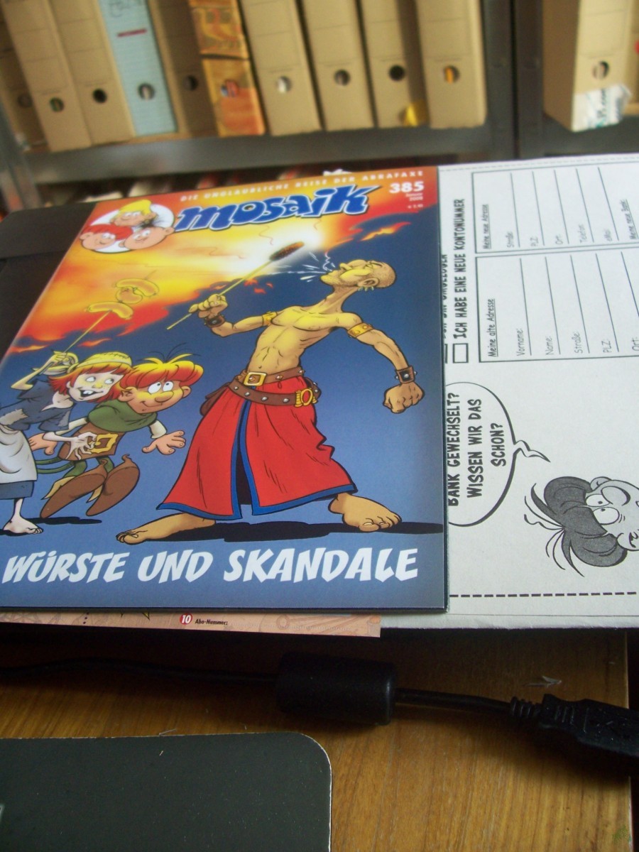 Product image 1 of the product “Januar 2008, Feuer, Würste und Skandale ”