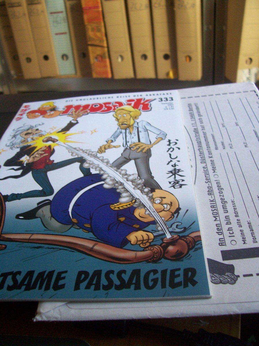 Artikelbild 1 des Artikels “September 2003, Der seltsame Passagier “