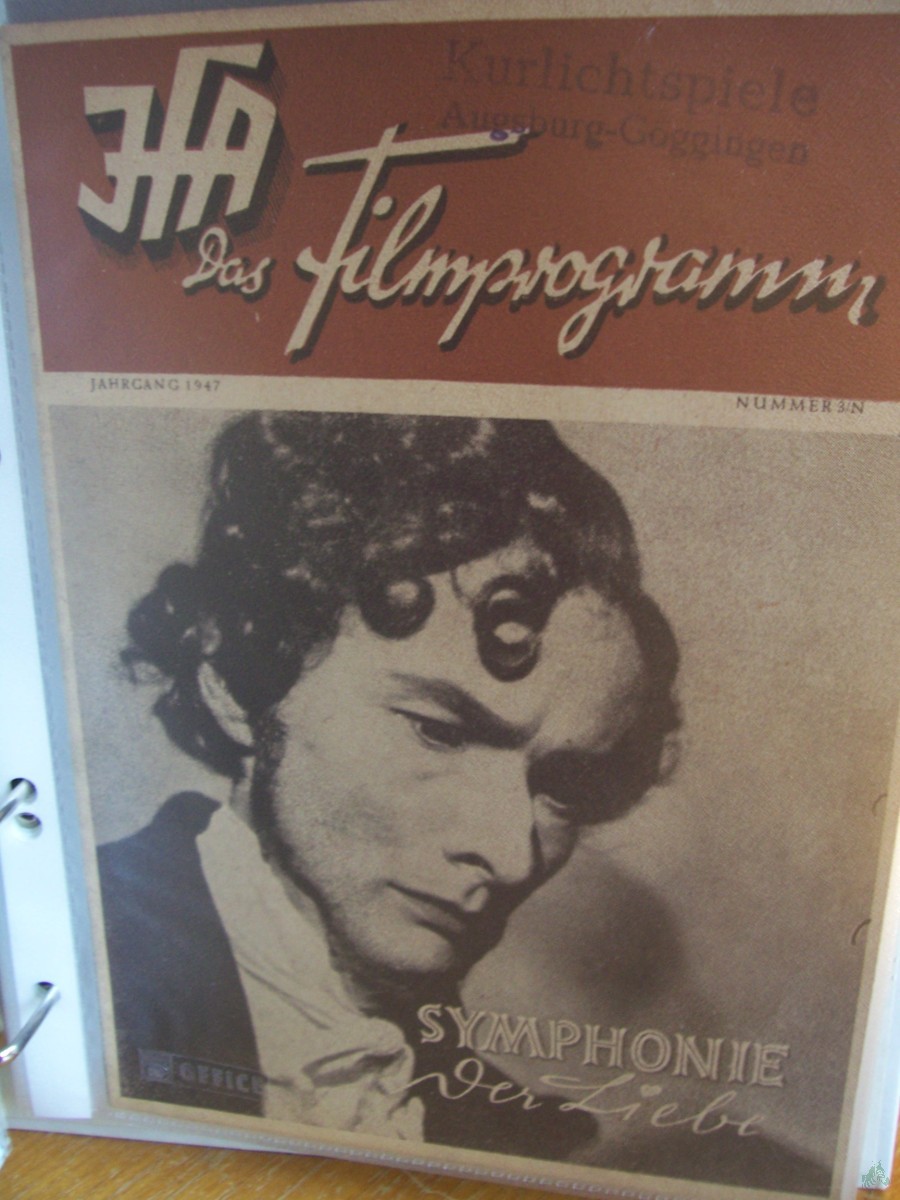 Artikelbild 1 des Artikels “Symphonie der Liebe, Nummer 3/N, Jahrgang 1947 “
