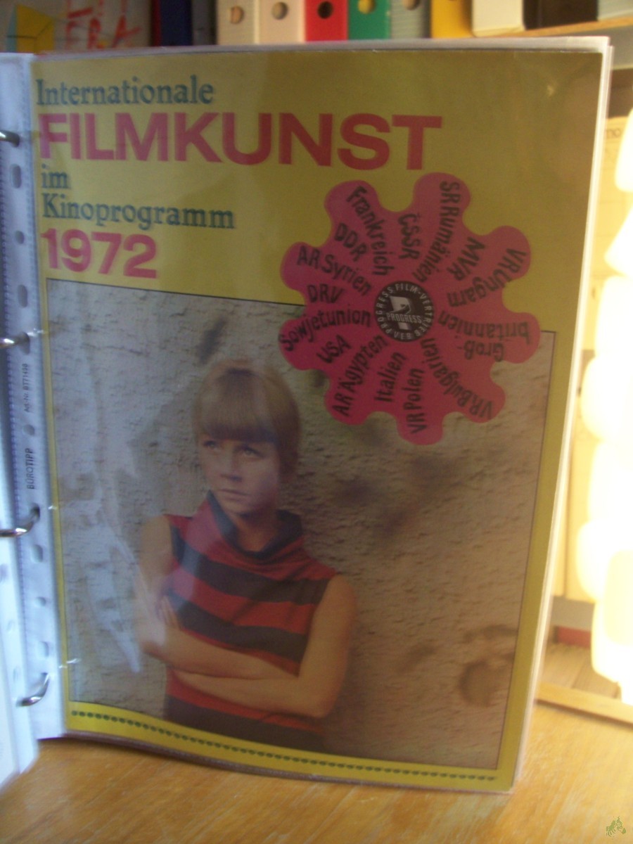 Artikelbild 1 des Artikels “Internationale Filmkunst im Kinoprogramm 1972 “