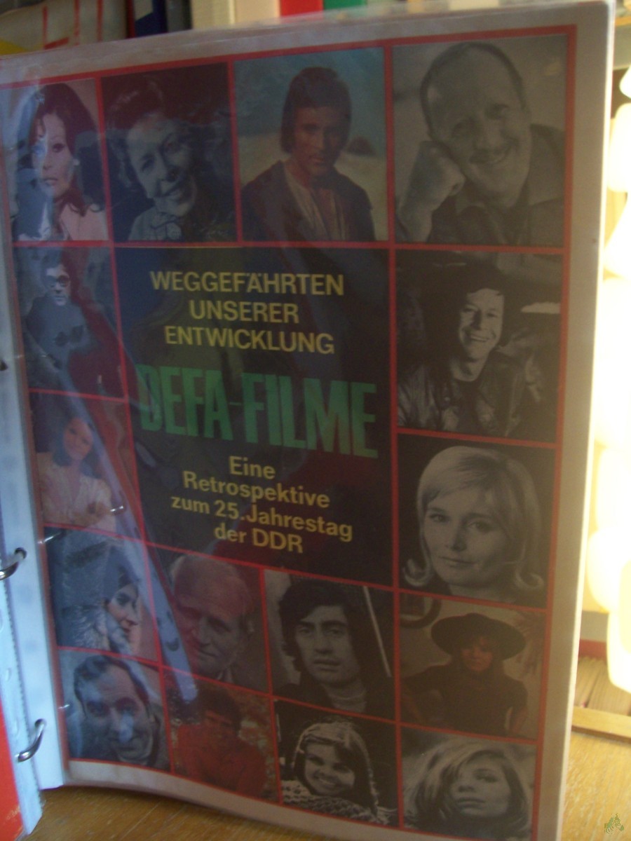 Artikelbild 1 des Artikels “DEFA Filme, Weggefährten unserer Entwicklung. Eine Retrospektive zum 25. Jahrestag der DDR “