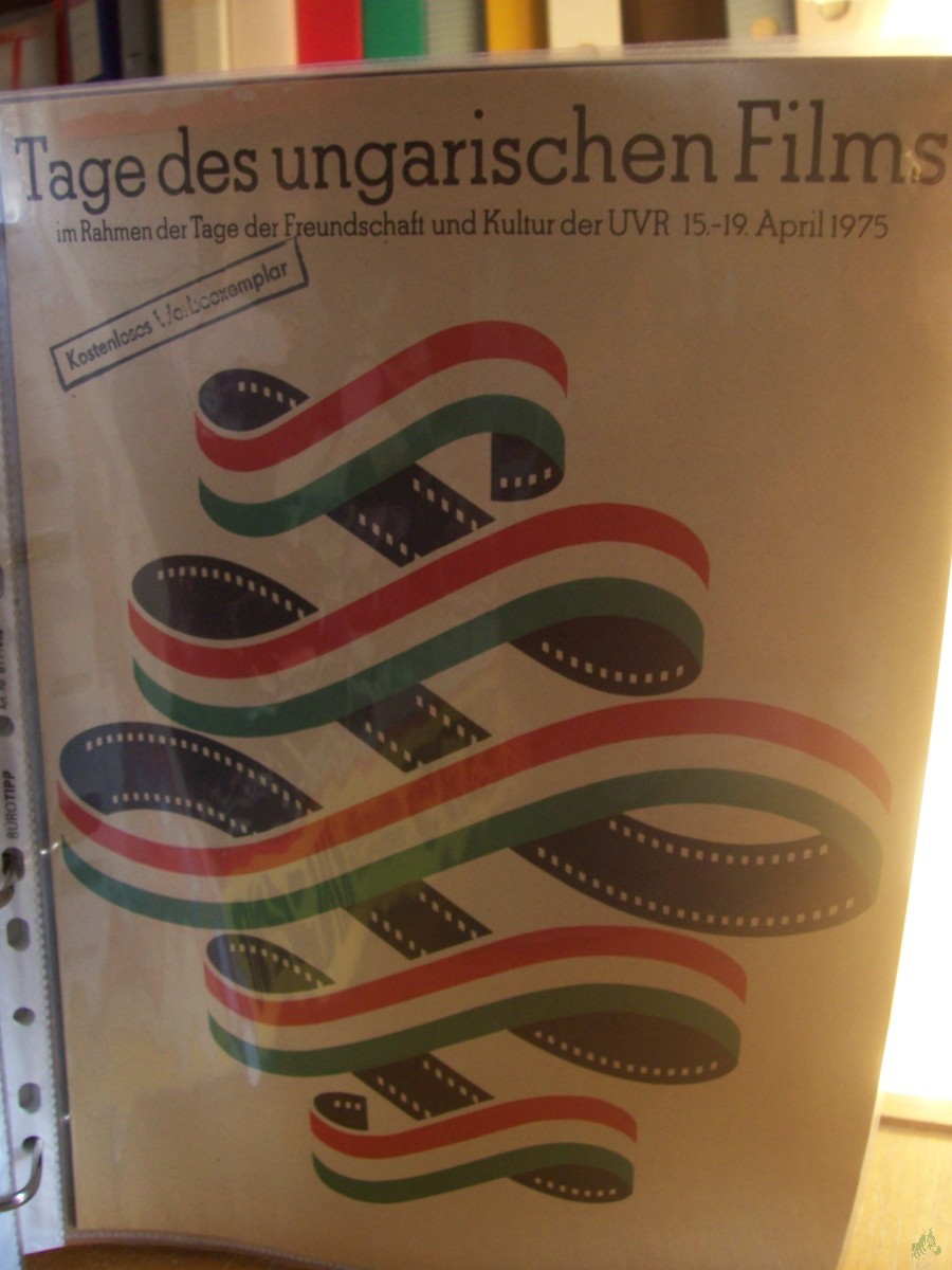Artikelbild 1 des Artikels “Tage des ungarischen Films im Rahmen der Tage der Freundschaft und Kultur der UVR 15.-19. April 1975 “