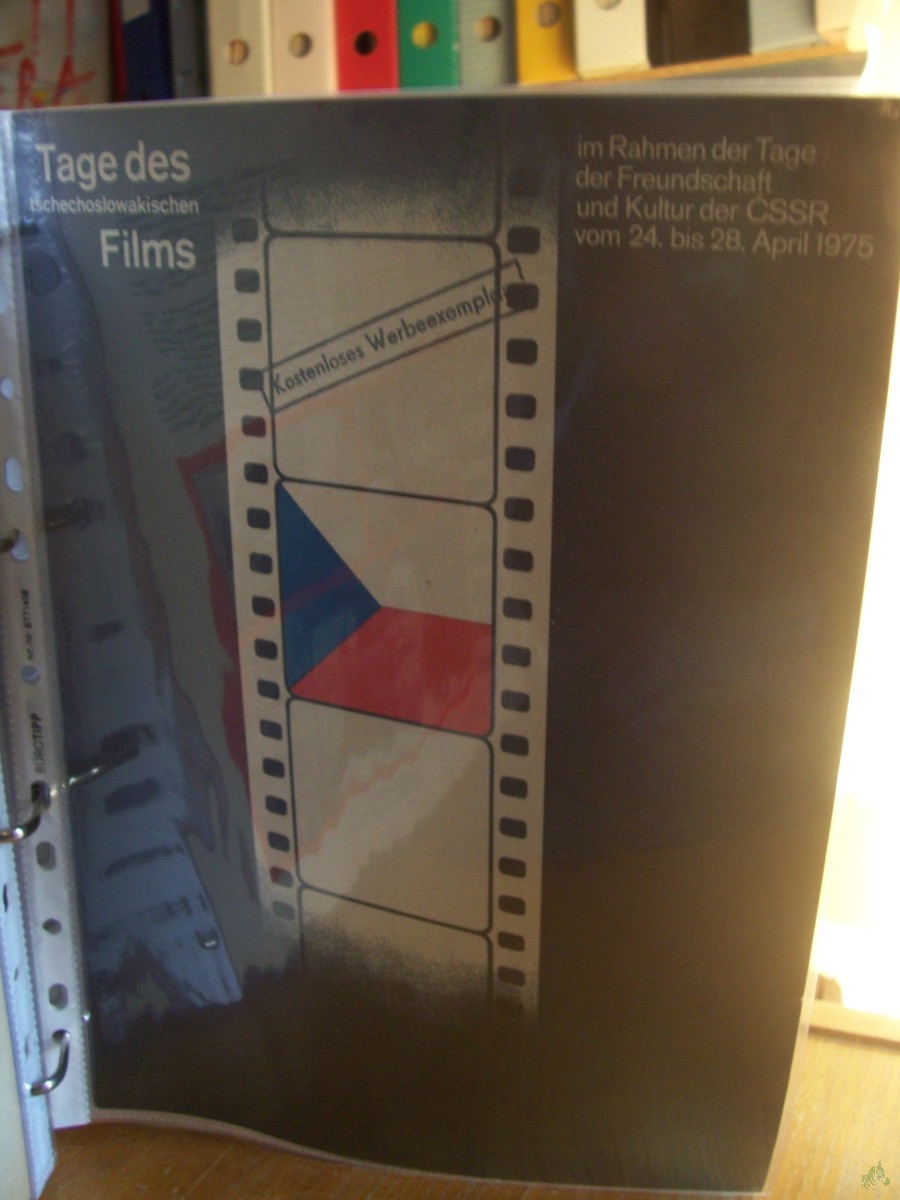 Artikelbild 1 des Artikels “Tage des tschechoslowakischen Films. Im Rahmen der Tage der Freundschaft und Kultur der CSSR vom 24. bis 28. April 1975 “