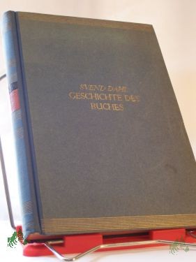 Product image 1 of the product “Geschichte des Buches / Svend Dahl. Autor. Übers. aus d. Dän. v. Linda Johnsson ”