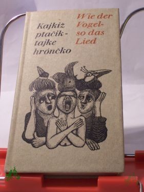 Artikelbild 1 des Artikels “Kajkiz ptacik, tajke hroncko : serbske prislowa ; sorb. Sprichwörter = Wie der Vogel, so das Lied / d. Ausw. besorgte Isolde Gardos, die auch d. Vorw. schrieb. Die sorb. Sprichwörter übertr. ins Dt. Hartmut Oehme “