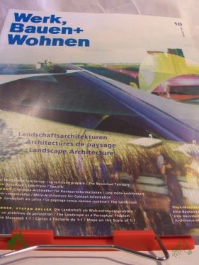 Product image 1 of the product “10/1997 Landschaftsarchitekturen ”