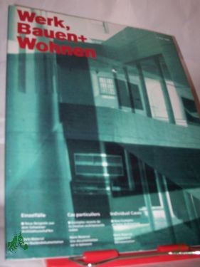 Artikelbild 1 des Artikels “05/1995 neue beispiele aus dem schweizer architekturschaffen “