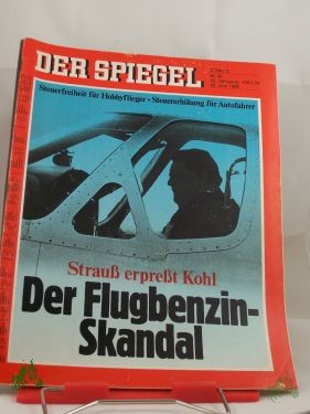 Artikelbild 1 des Artikels “Strauß erpresst Kohl, der Flugbenzinskandal “