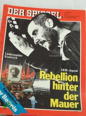 Artikelbild 1 des Artikels “DDR jugend, rebellion hinter der mauer, liedermacher krawczyk “