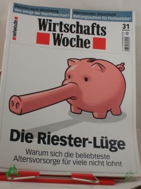 Artikelbild 1 des Artikels “Nr.31/2009 Die Riester Lüge “