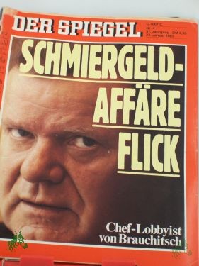 Artikelbild 1 des Artikels “Schmiergeld Affäre Flick, Chef Lobbyist von Brauchitsch “